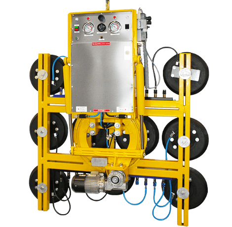 Ventouse système à pompe en aluminium - capacité de levage 140 kg